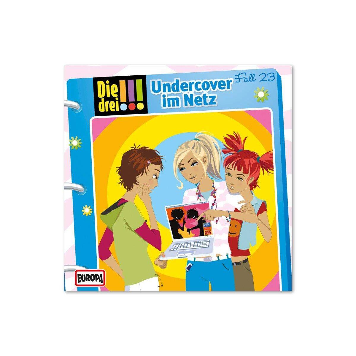 KOSMOS Hörspiel-CD Die drei !!! 23 Undercover im Netz