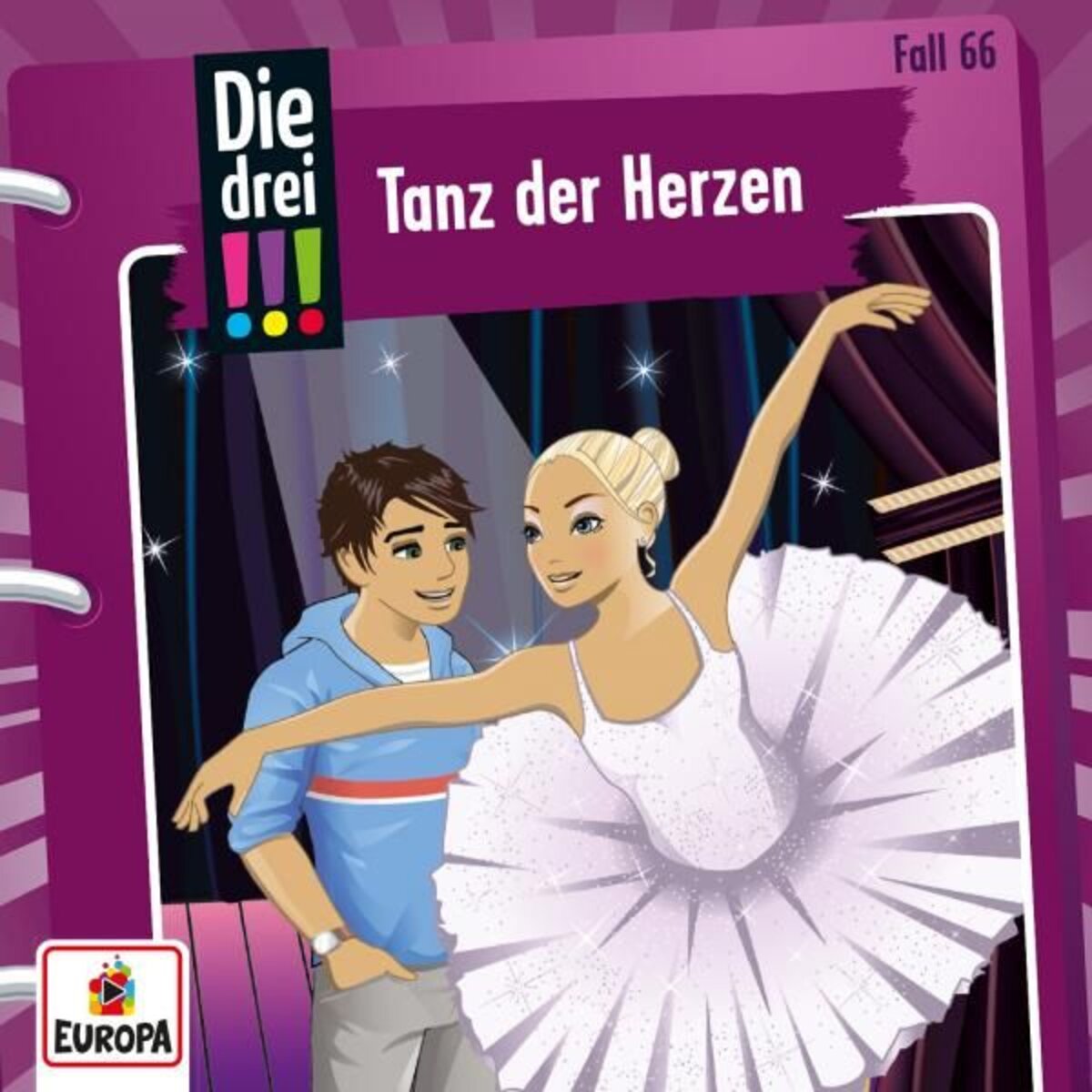 KOSMOS Hörspiel CD Die drei !!! 66 - Tanz der Herzen