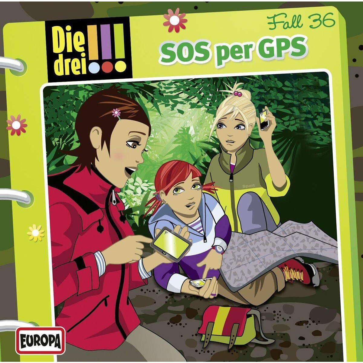KOSMOS Hörspiel-CD Die drei !!! 36 SOS per GPS