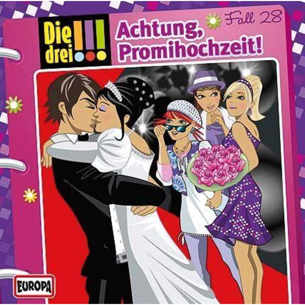 KOSMOS Hörspiel-CD Die drei !!! 28 Achtung, Promihochzeit!