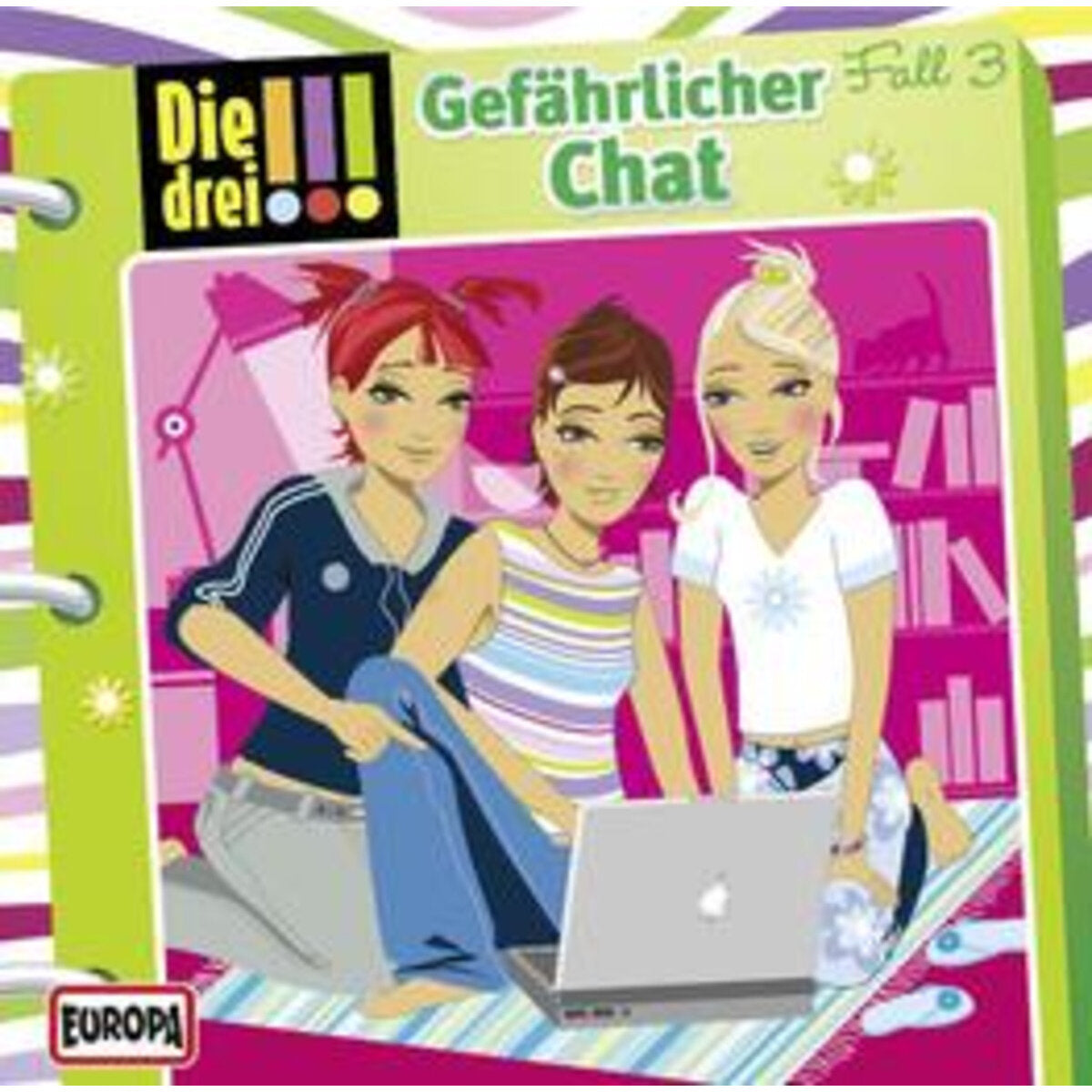 KOSMOS Hörspiel-CD Die drei !!! Fall 3: Gefährlicher Chat