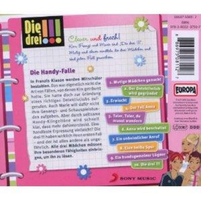 KOSMOS Hörspiel-CD Die drei !!! Fall 1: Die Handy-Falle