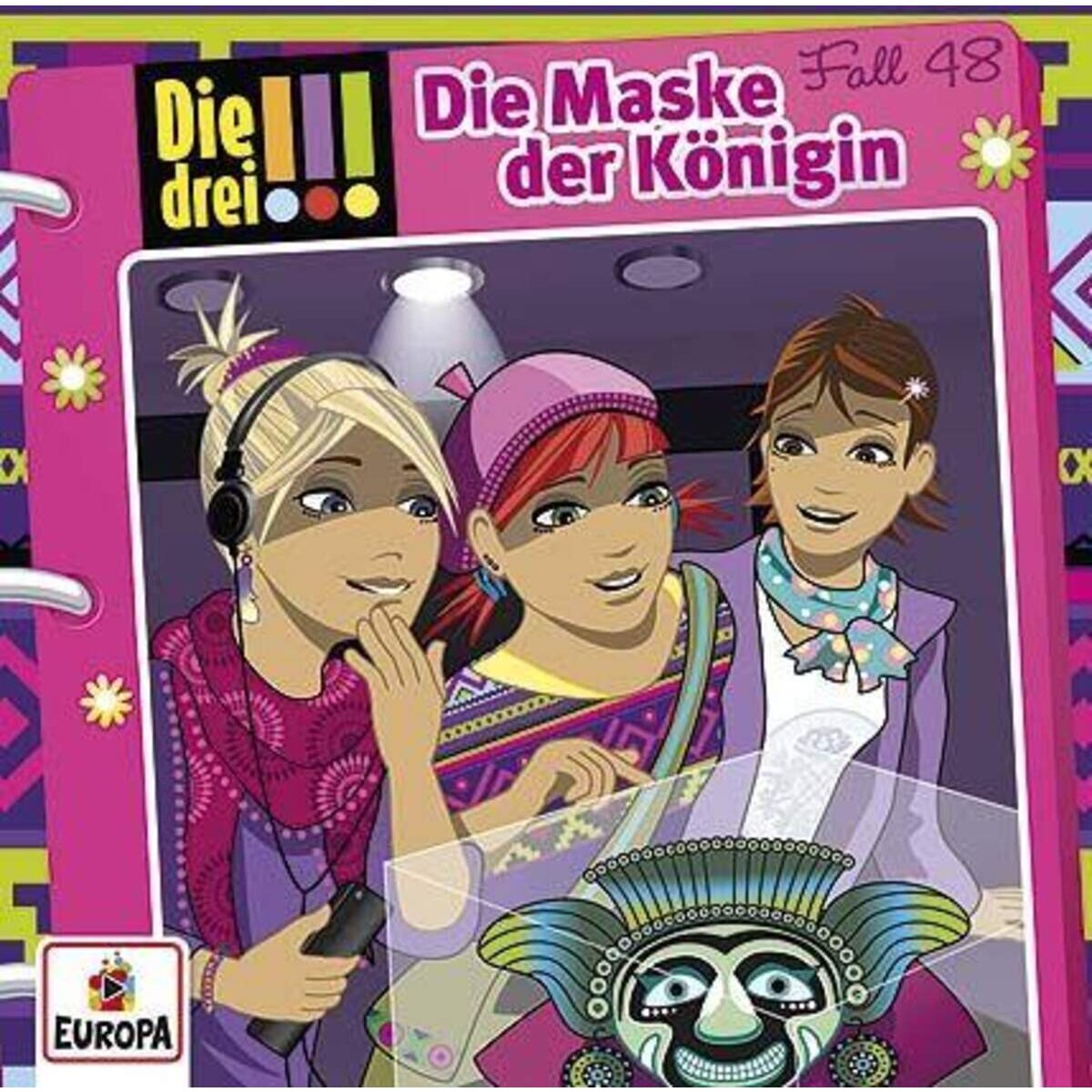 KOSMOS Hörspiel-CD Die drei !!! 48 Die Maske der Königin