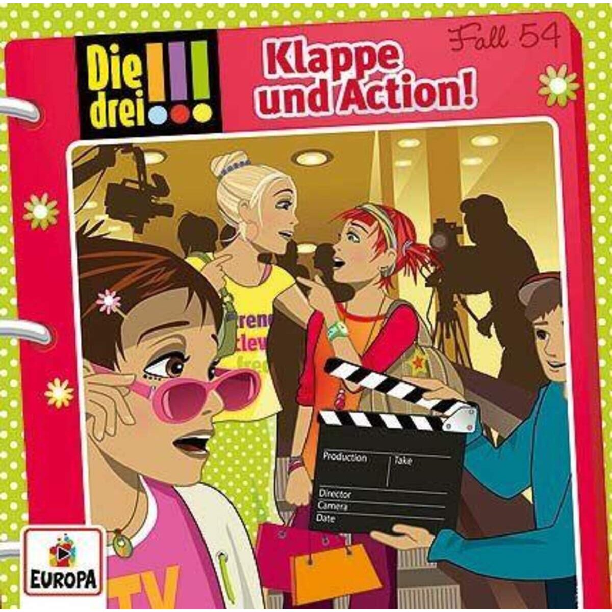 KOSMOS Hörspiel-CD Die drei !!! 54 Klappe und Action!