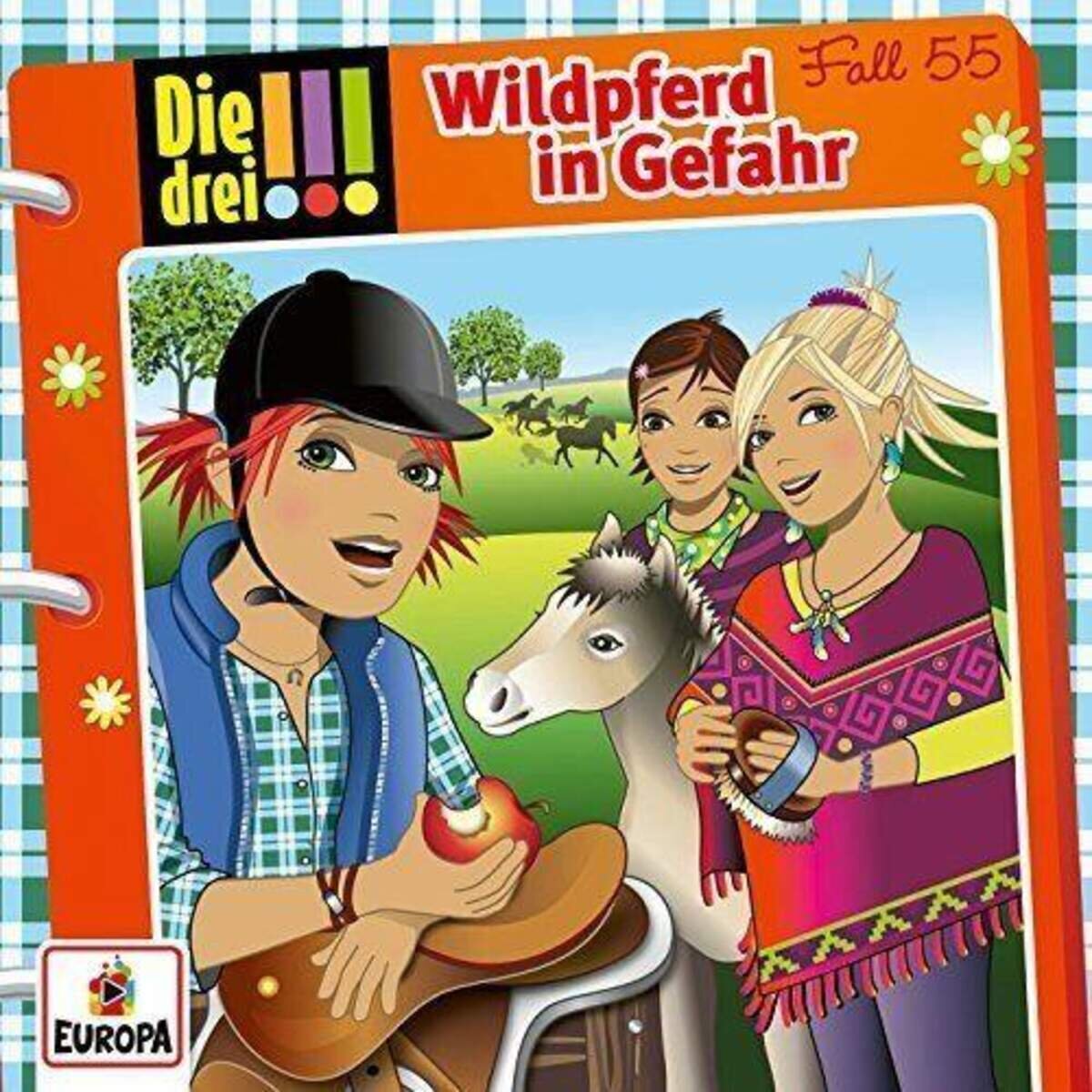 KOSMOS Hörspiel-CD Die drei !!! 55 Wildpferd in Gefahr