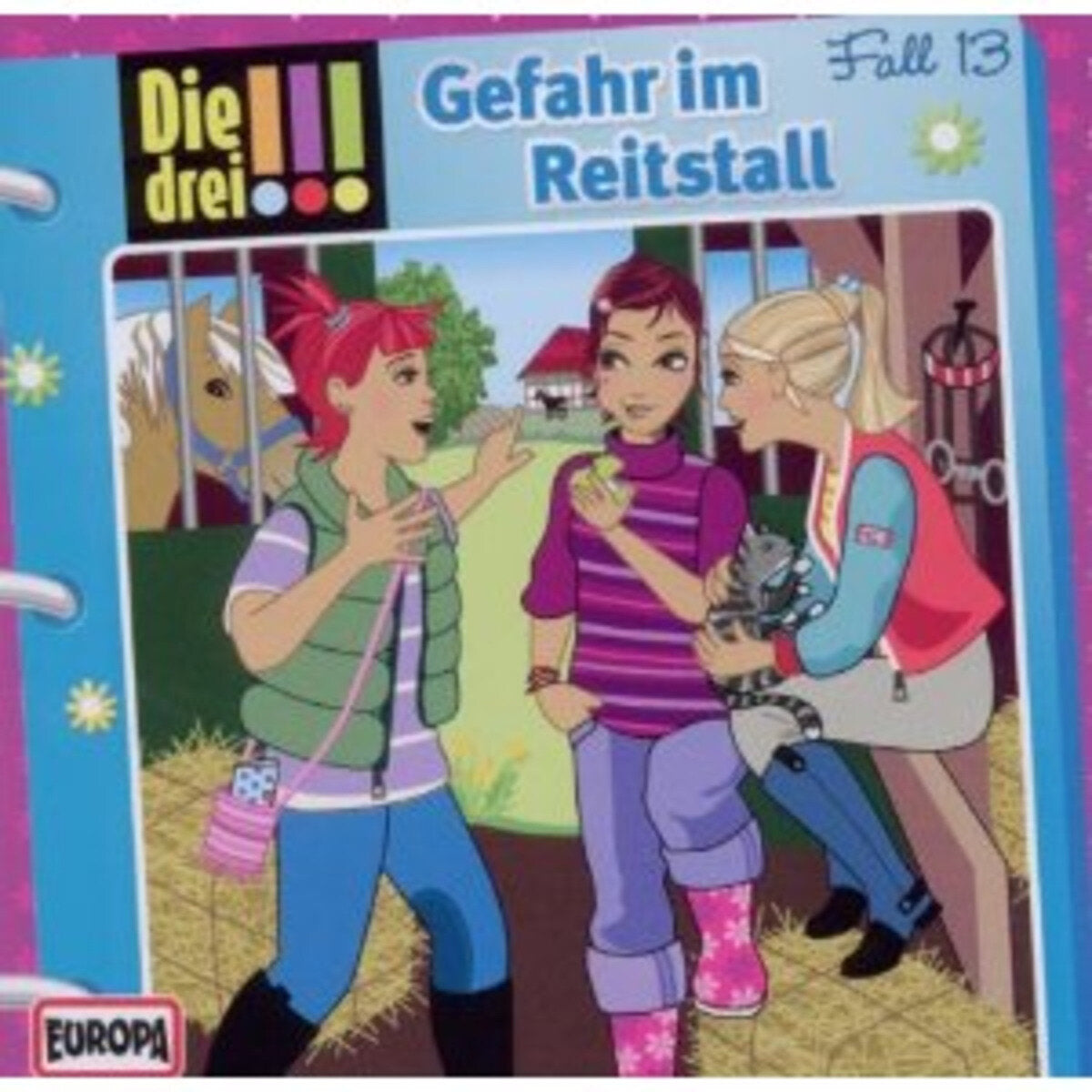 KOSMOS Hörspiel-CD Die drei !!! 13 Gefahr im Reitstall