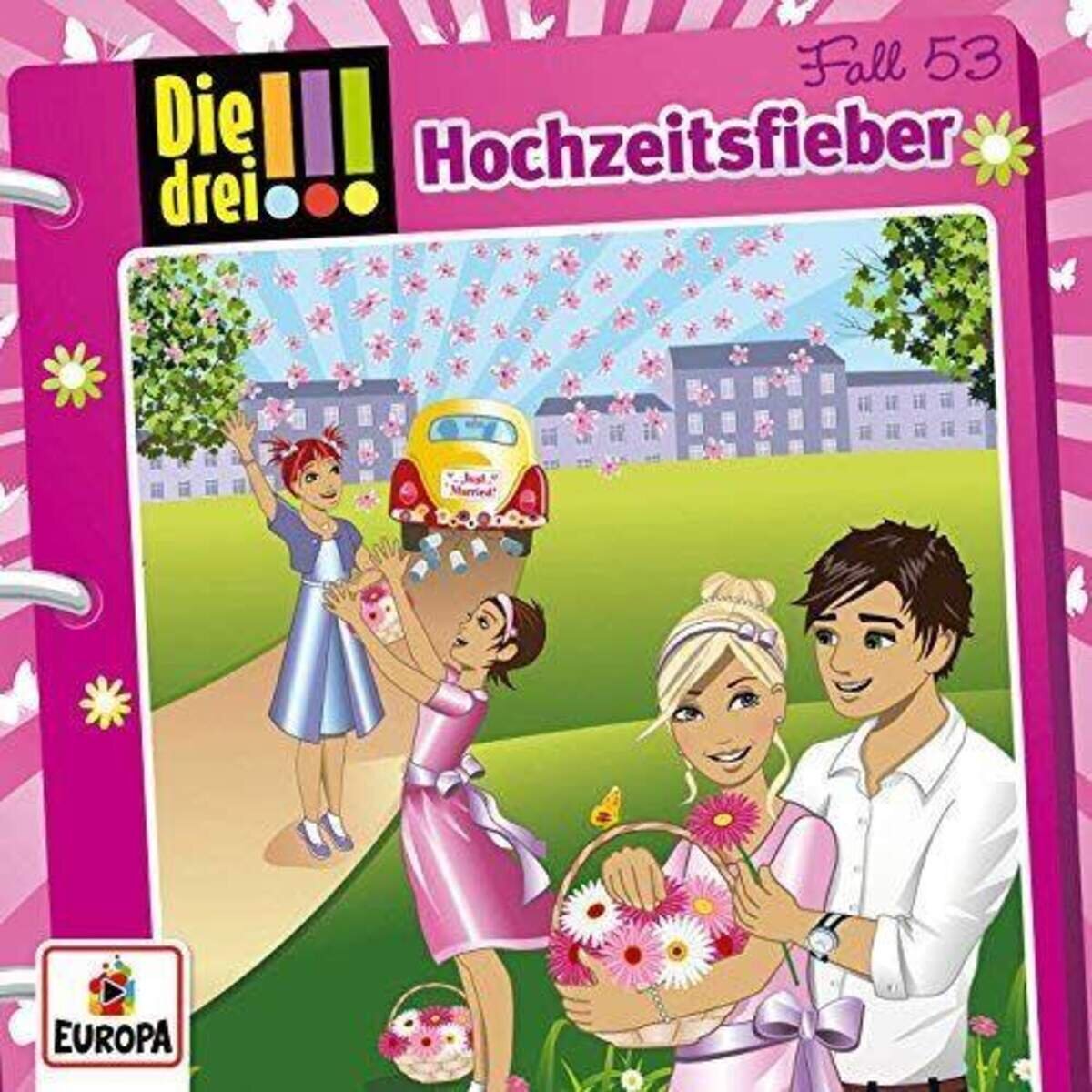 KOSMOS Hörspiel-CD Die drei !!! 53 Hochzeitsfieber!