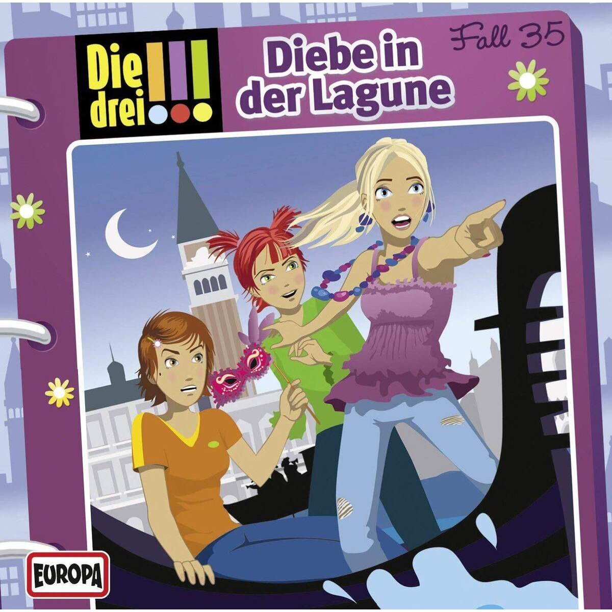 KOSMOS Hörspiel-CD Die drei !!! 35 Diebe in der Lagune
