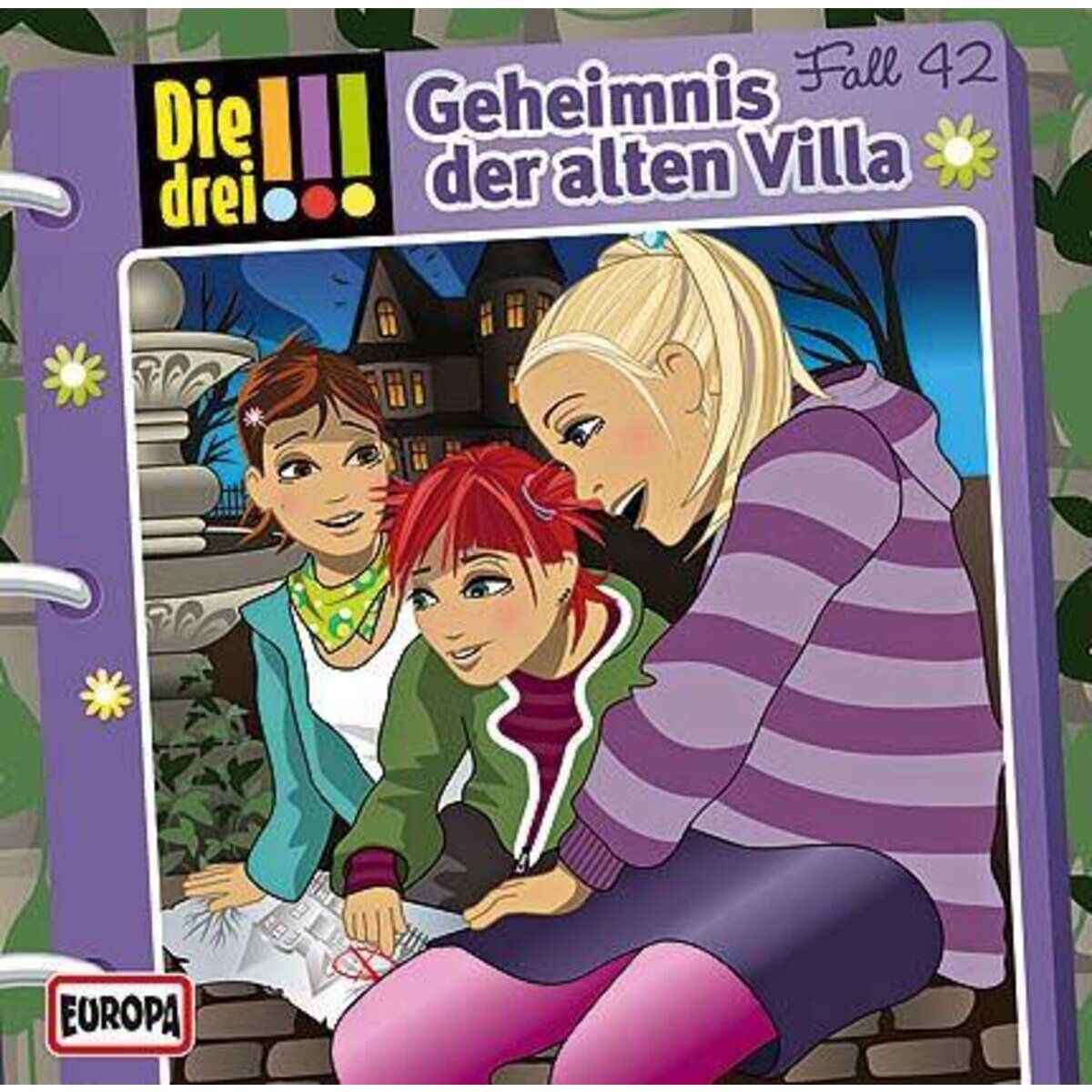 KOSMOS Hörspiel-CD Die drei !!! 42 Geheimnis der alten Villa