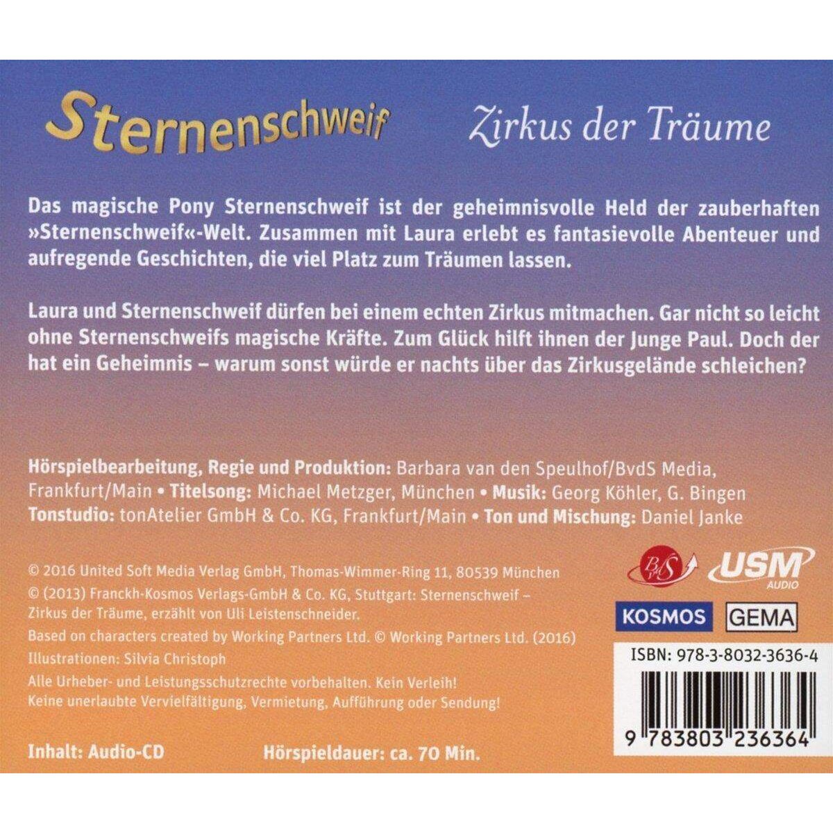KOSMOS Hörspiel-CD Sternenschweif 37 Zirkus der Träume