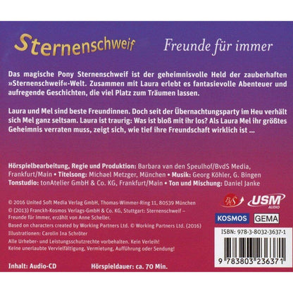 KOSMOS Hörspiel-CD Sternenschweif 38 Freunde für immer