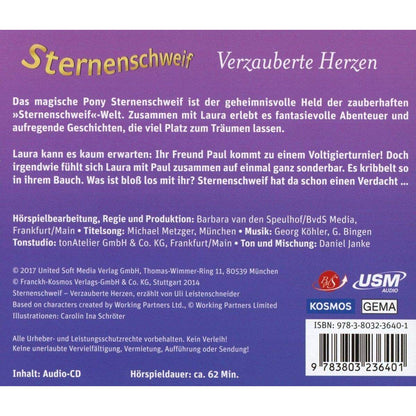 KOSMOS Hörspiel-CD Sternenschweif 41 Verzauberte Herzen
