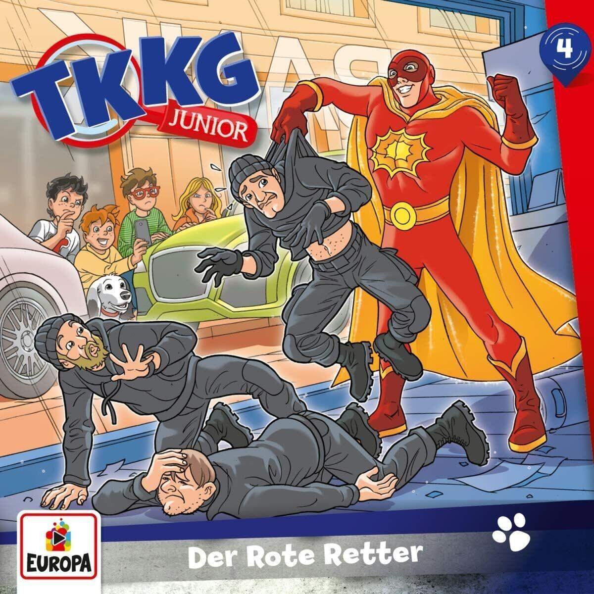 KOSMOS Hörspiel-CD TKKG Junior 4 Der rote Retter