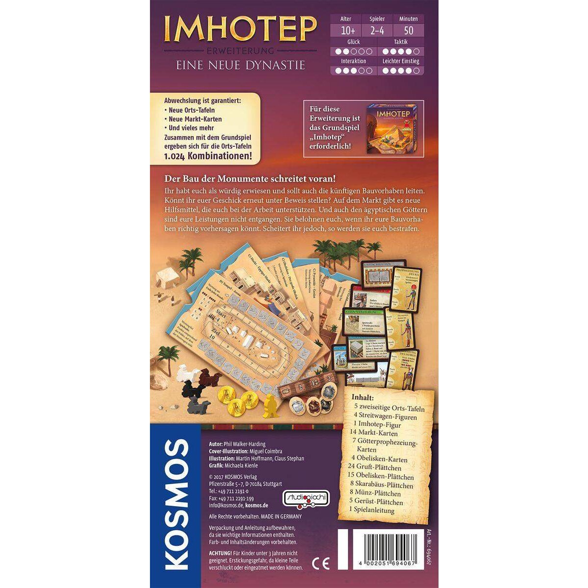 KOSMOS Imhotep Erweiterung Eine neue Dynastie
