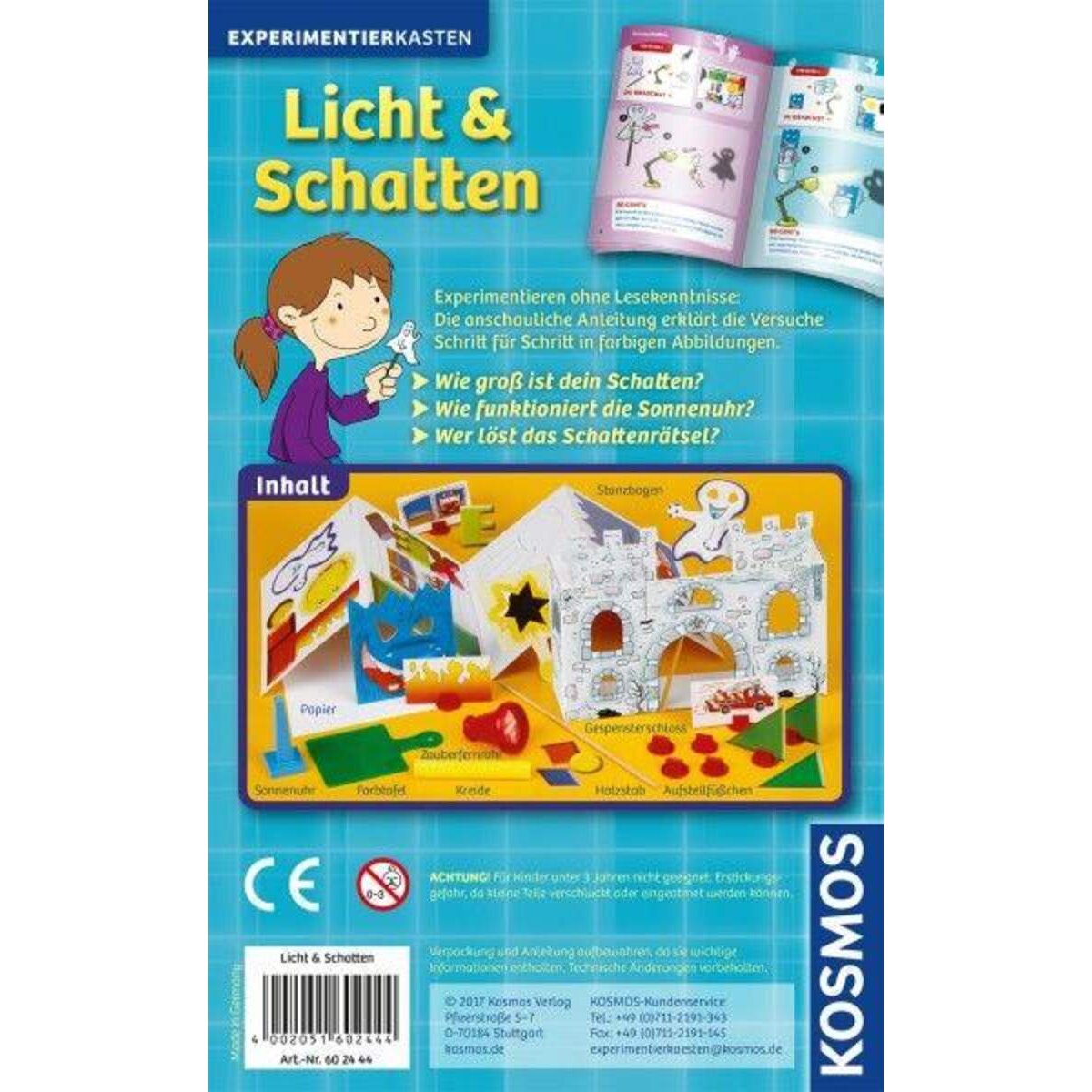 KOSMOS Licht und Schatten