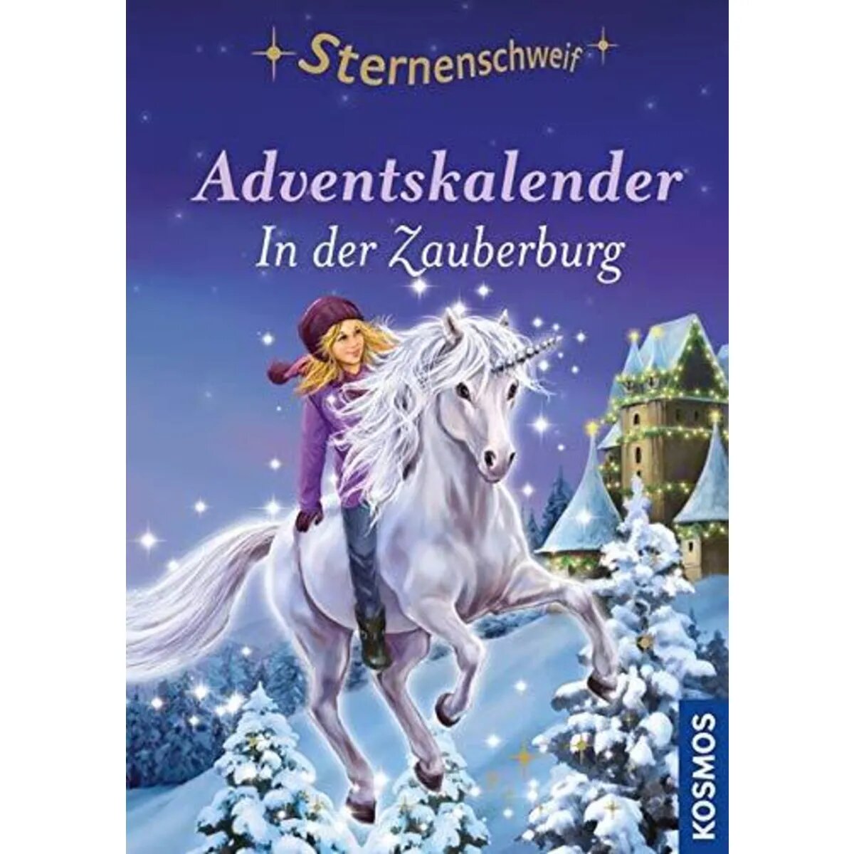 KOSMOS Sternenschweif - Adventskalender:  In der Zauberburg, mit bezaubernden Stickern