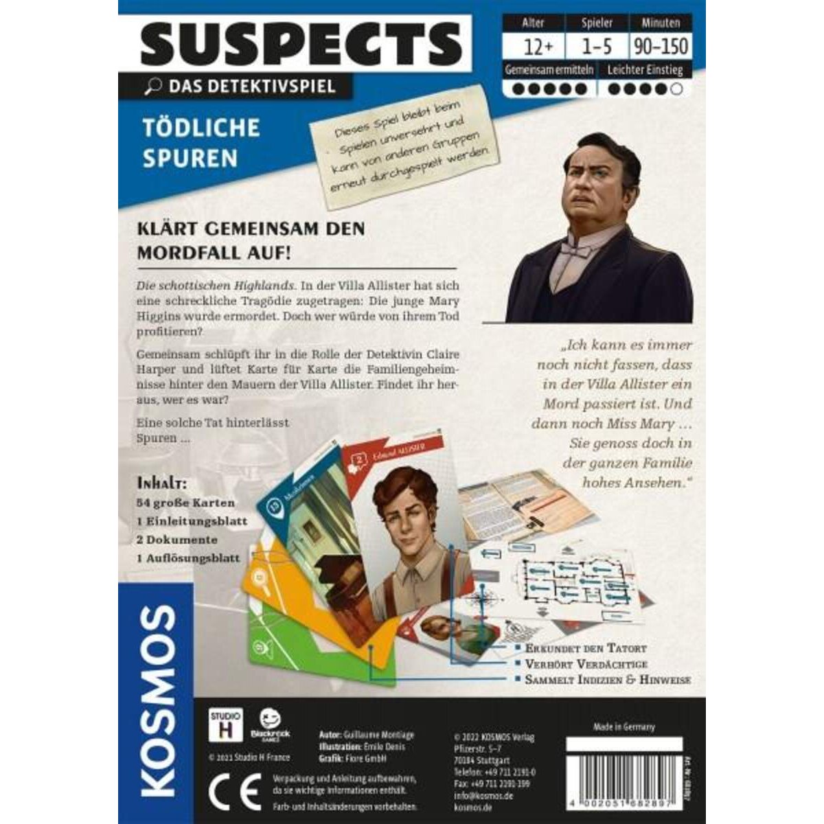 KOSMOS Suspects: Tödliche Spuren
