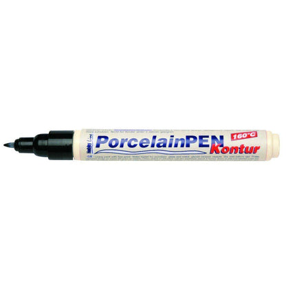 KREUL PorcelainPen brillant 160°C Kontur Schwarz