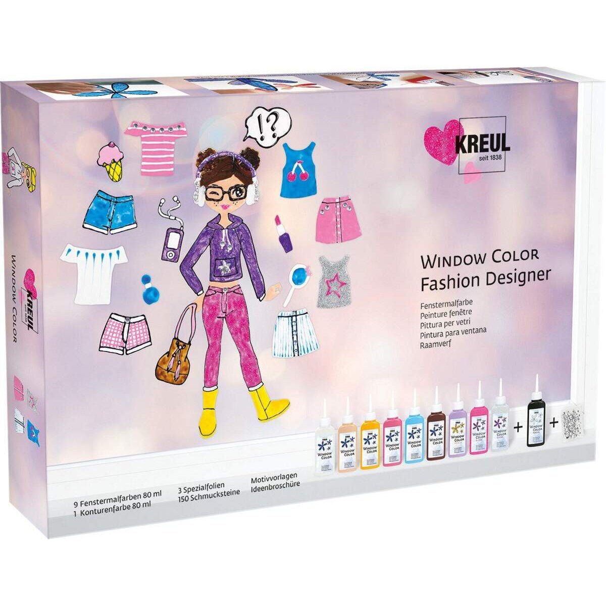KREUL Window Color Set Fashion Designer