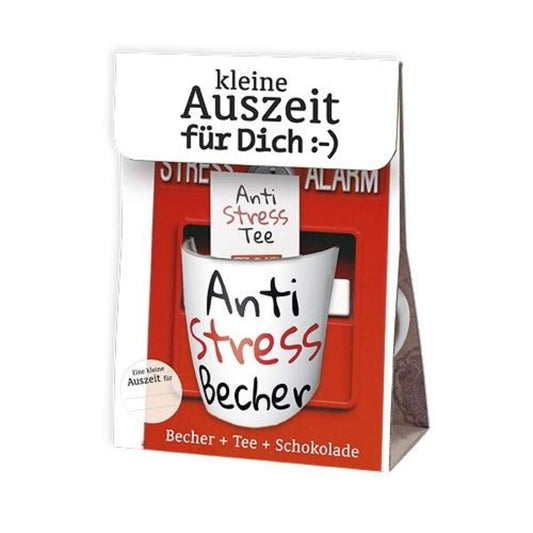 La Vida Becher + Tee + Schockolade Anti Stress