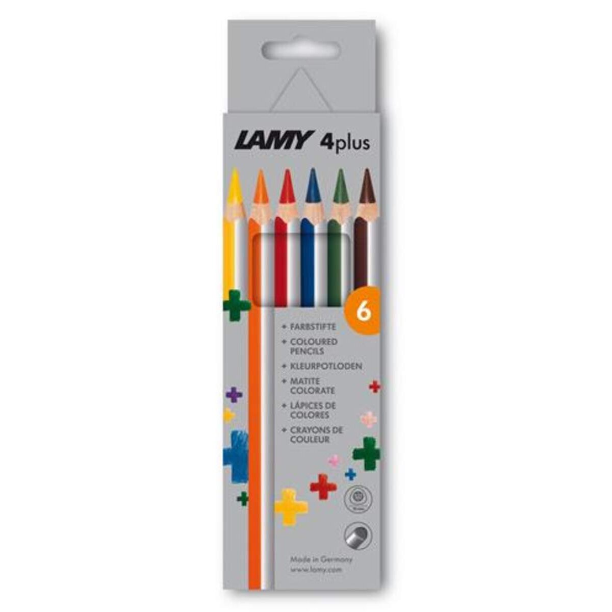 LAMY Farbstift 4plus 6er in Faltschachtel