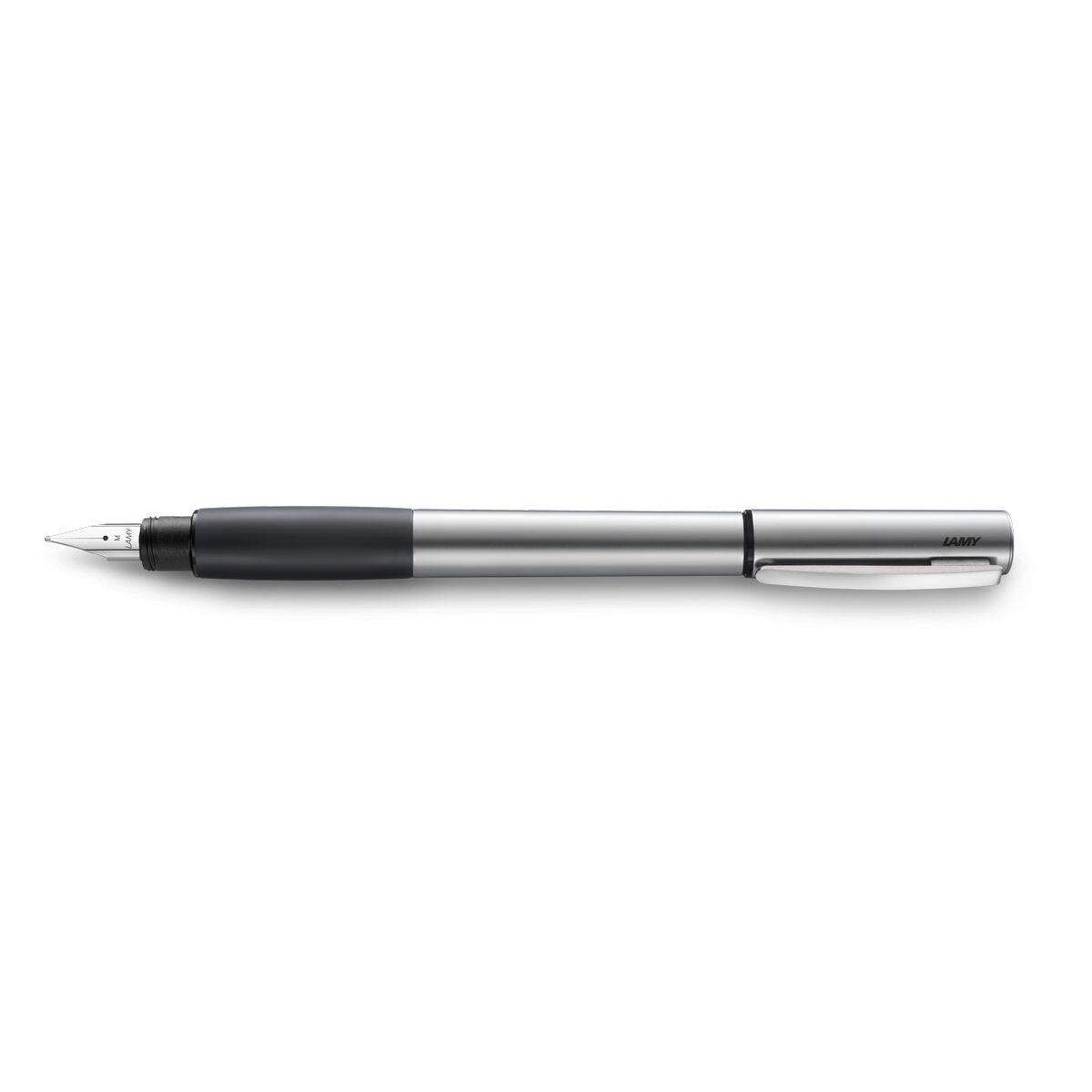 LAMY Füllfederhalter accent Aluminium Kautschuk F (fein)