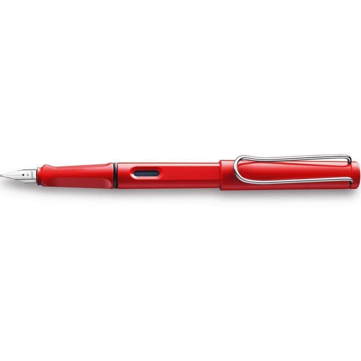 LAMY Füllhalter Safari F rot, Modell 16