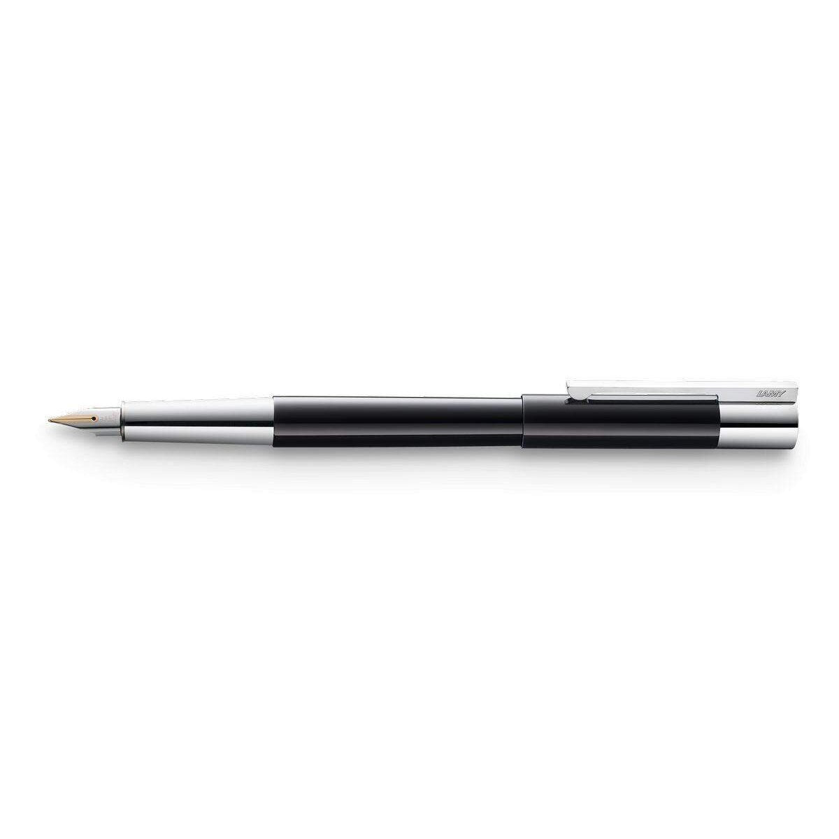 LAMY scala Füllhalter piano black goldene Feder M