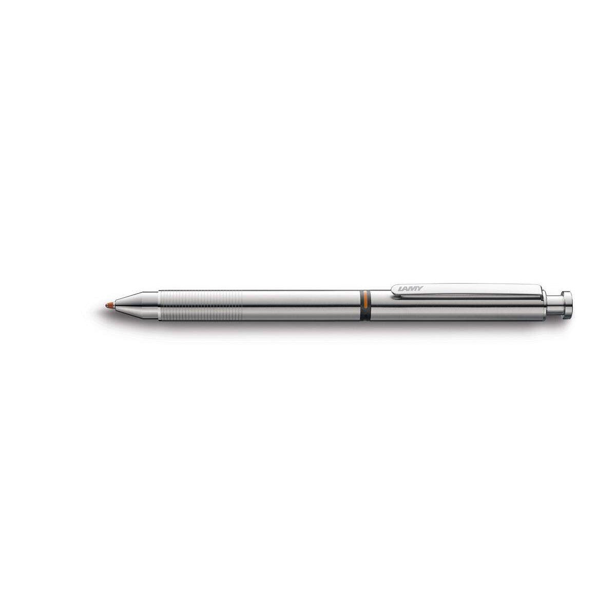 LAMY Tintenrolleri Pen Drei- Systemschreiber aus Stahl, Kugelschreiber, Bleistift, Marker