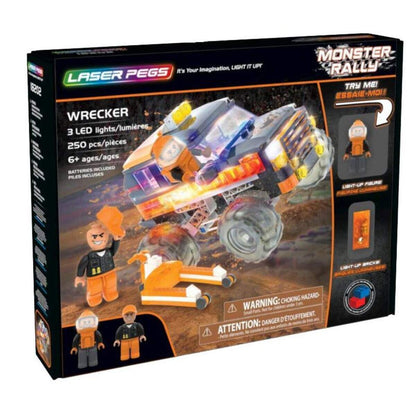 Laser Pegs Monster Rally Wrecker