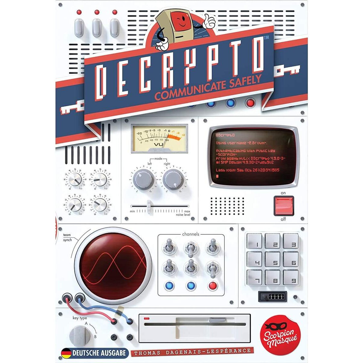 Asmodee Le Scorpion Masque - Decrypto
