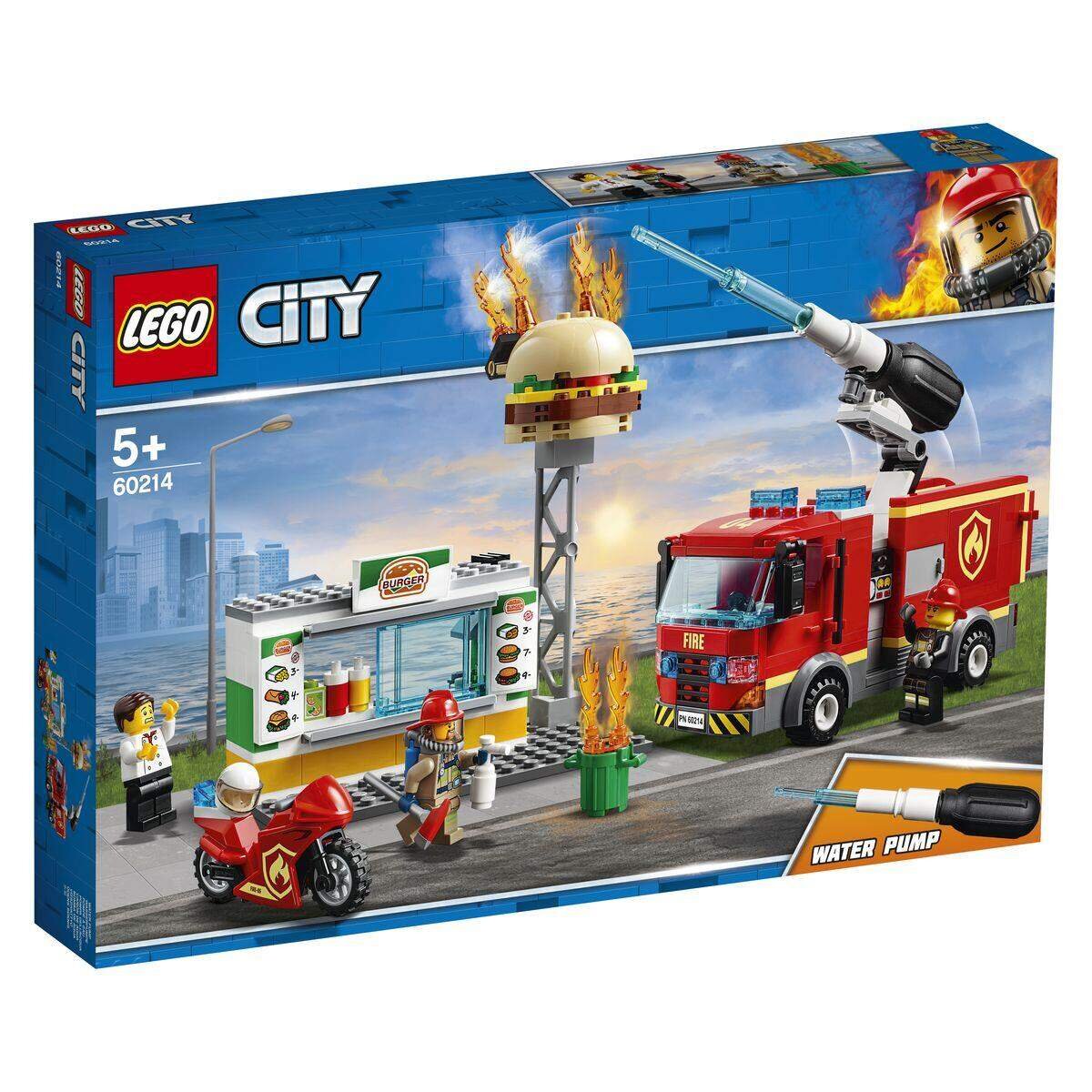 LEGO® City 60214 Feuerwehreinsatz im Burger-Restaurant