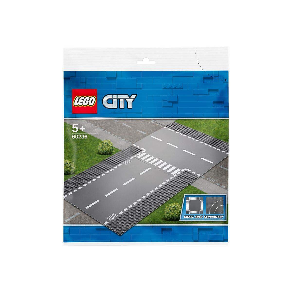 LEGO® City 60236 Gerade und T-Kreuzung