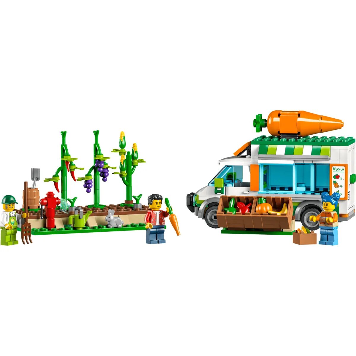 LEGO® City 60345 Gemüse-Lieferwagen