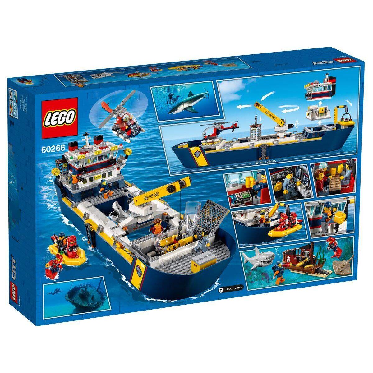 LEGO® City Oceans 60266 Meeresforschungsschiff