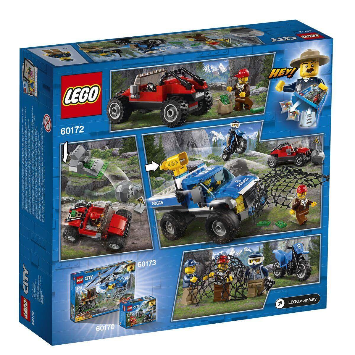 LEGO® City Police 60172 Verfolgungsjagd auf Schotterpisten