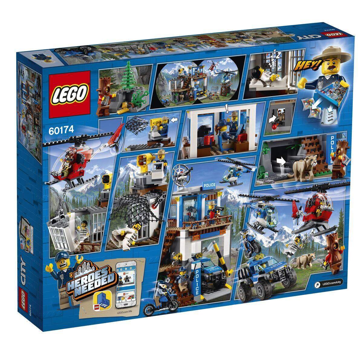 LEGO® City Police 60174 Hauptquartier der Bergpolizei