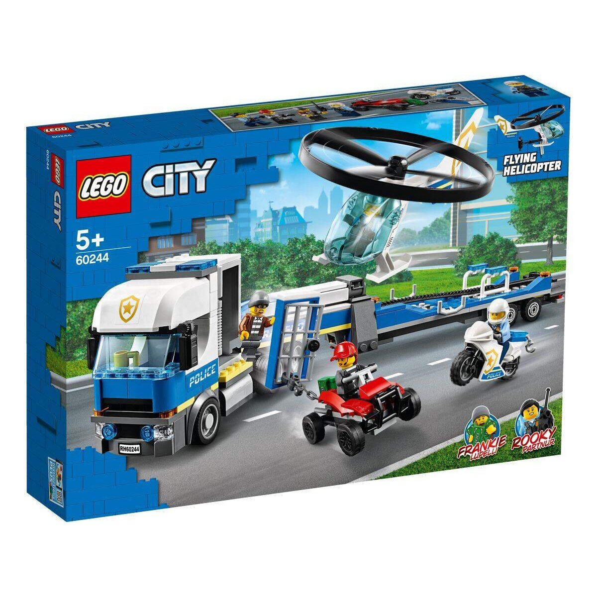 LEGO® City Police 60244 Polizeihubschrauber-Transport