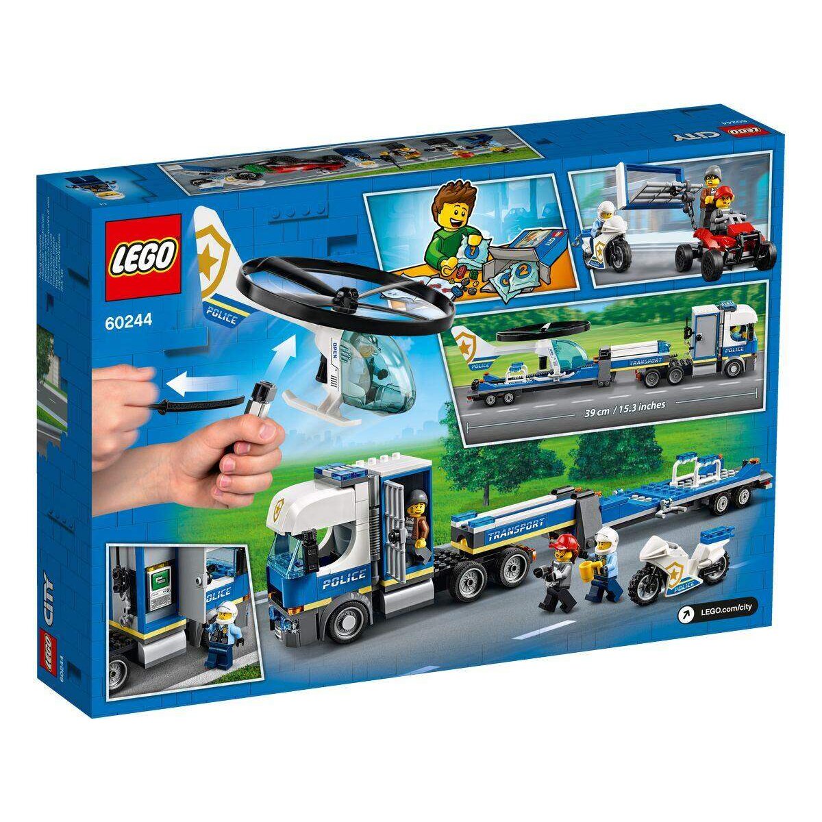 LEGO® City Police 60244 Polizeihubschrauber-Transport