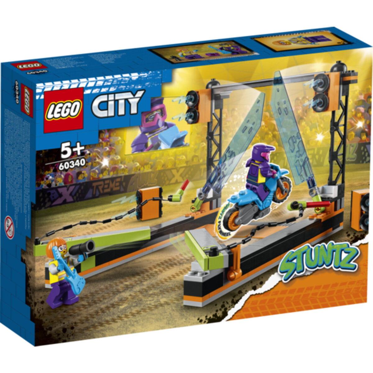 LEGO® City Stunt 60340 Hindernis-Stuntchallenge