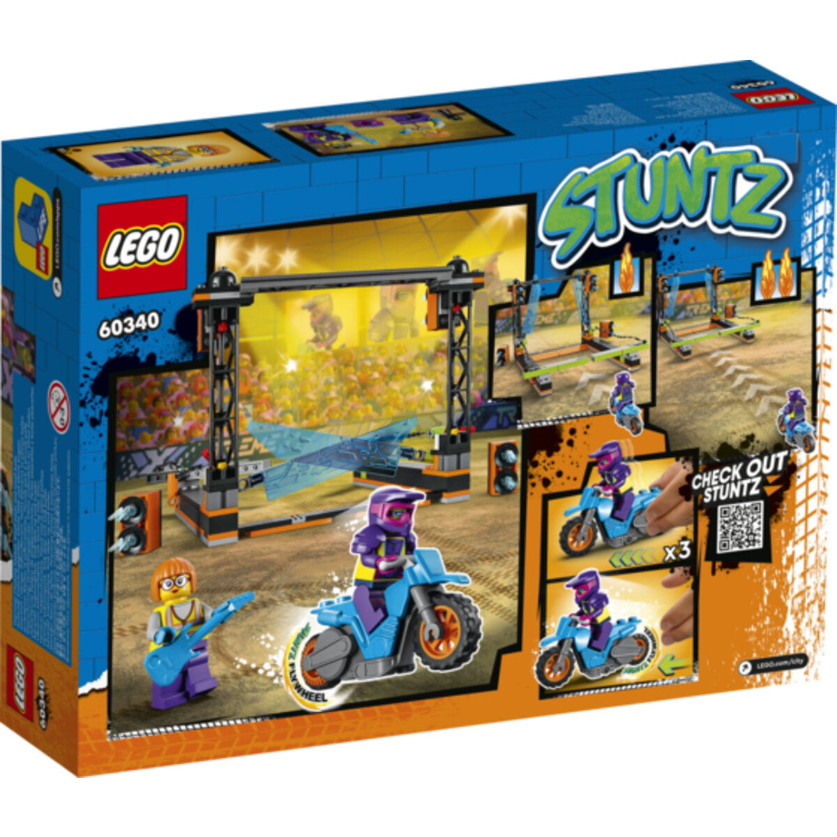 LEGO® City Stunt 60340 Hindernis-Stuntchallenge