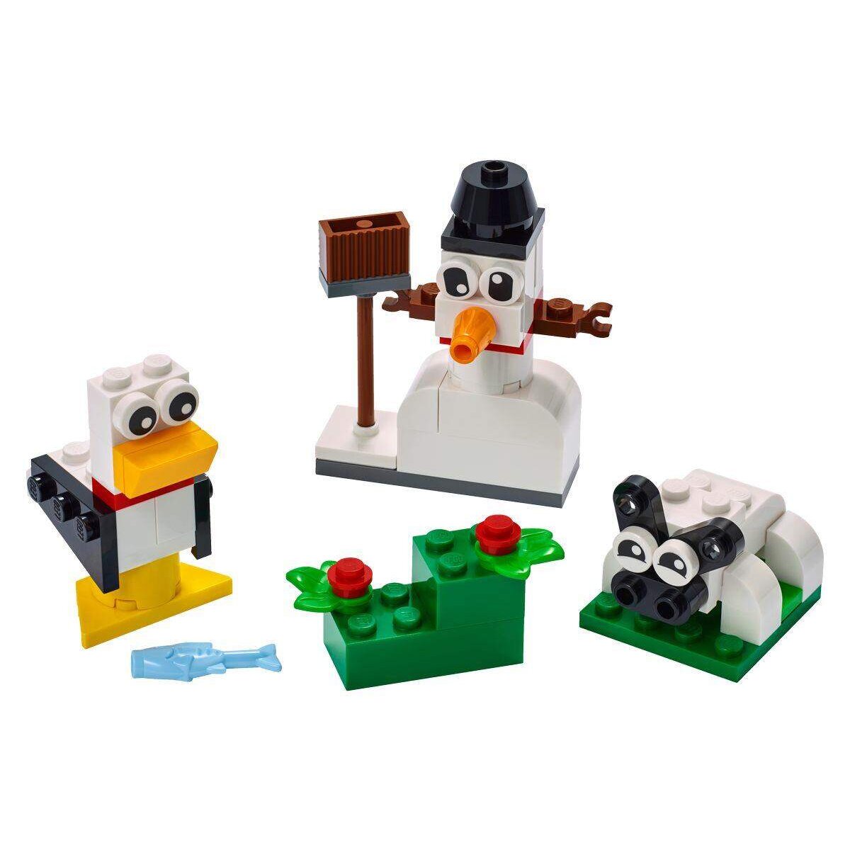 LEGO® Classic 11012 Kreativ Bauset mit weißen Steinen