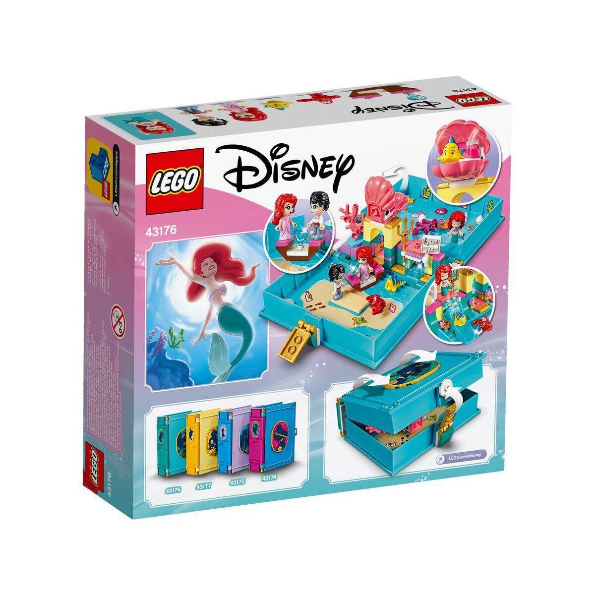 LEGO® Disney Princess™ 43176 Arielles Märchenbuch