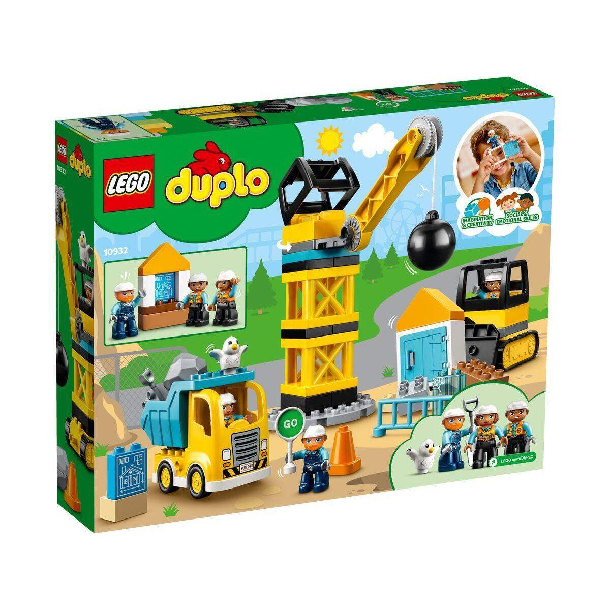 LEGO® DUPLO® Town 10932 Baustelle mit Abrissbirne