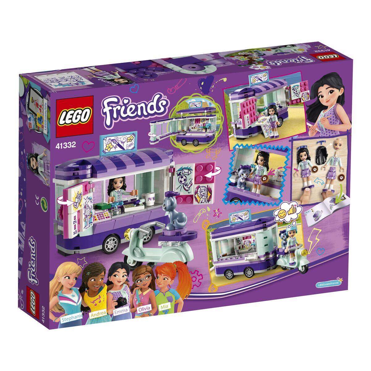 LEGO® Friends 41332 Emmas rollender Kunstkiosk