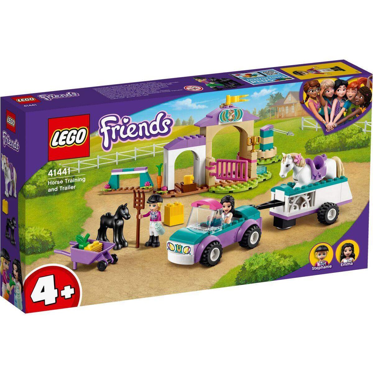 LEGO® Friends 41441 Trainingskoppel und Pferdeanhänger