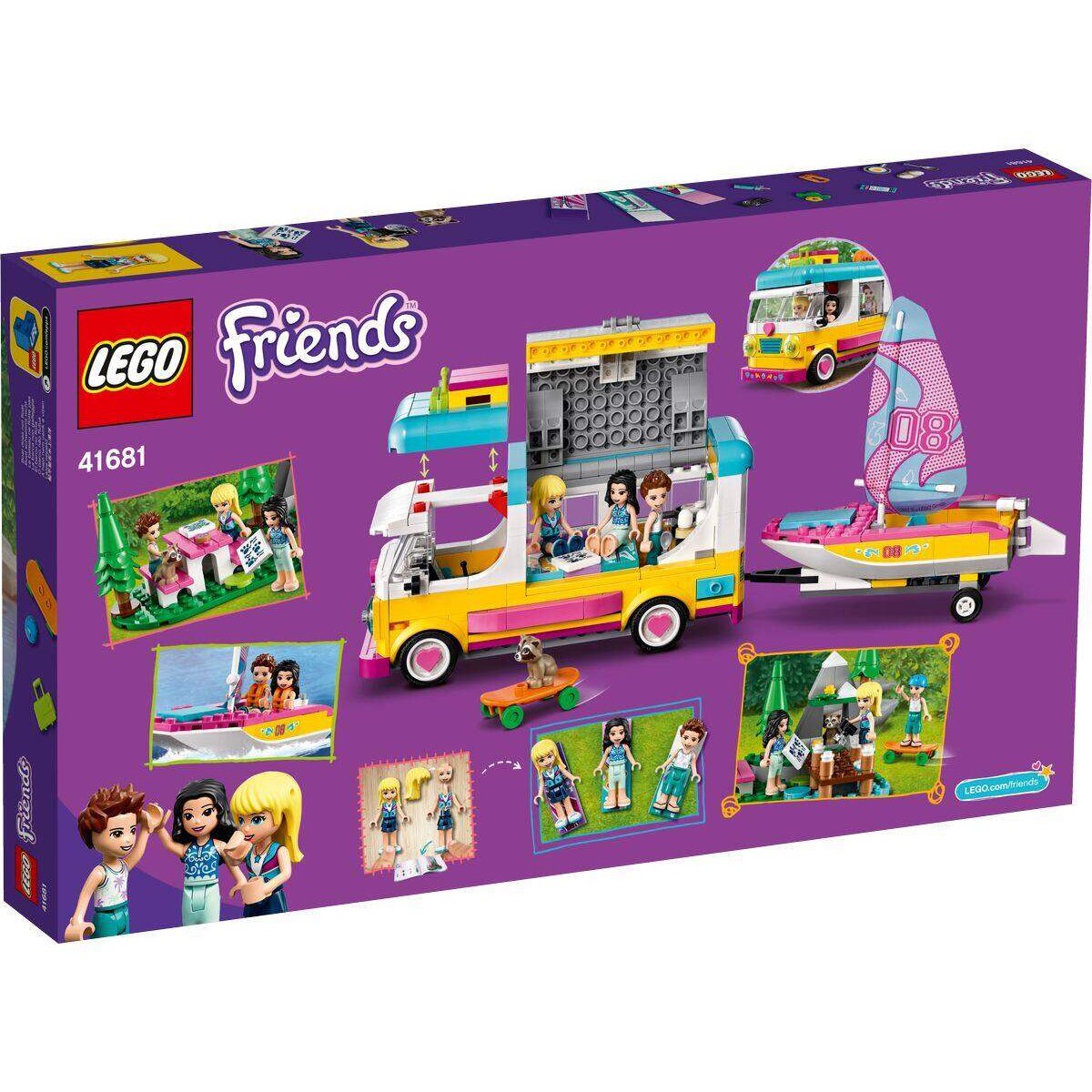 LEGO® Friends 41681 Wohnmobil- und Segelbootausflug