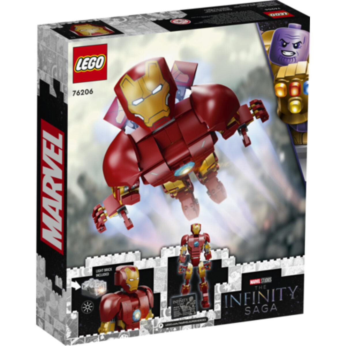 LEGO® Marvel Avengers 76206 Iron Man Figur