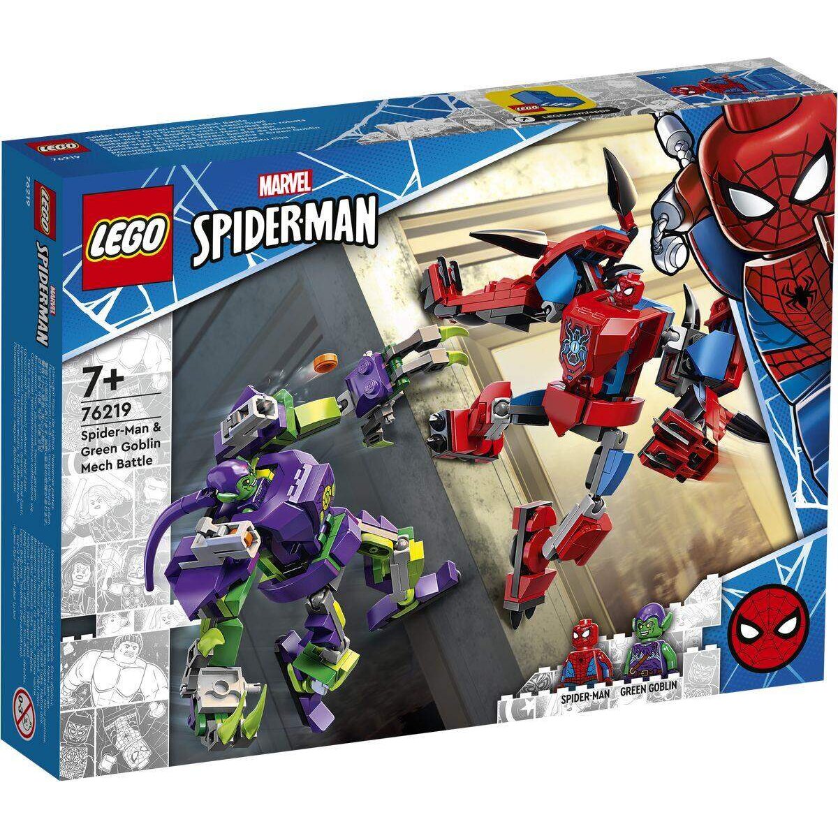 LEGO® Marvel Avengers Movie 4 76219 Spider-Mans und Green Goblins Mech-Duell