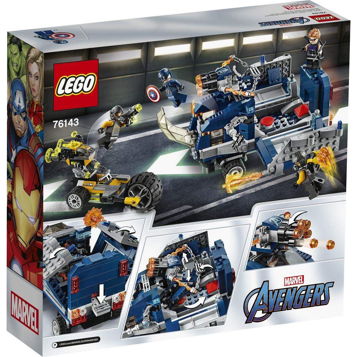 LEGO® Marvel Avengers Movie 4 76143 Avengers Truck-Festnahme
